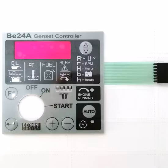 Custom Silk Screen Printing Acrylic Control Panel